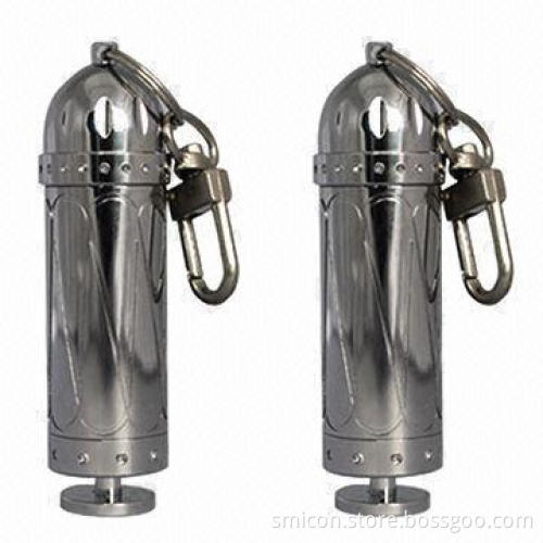 Metal E-liquid Needle Bottles for E-cigarette Liquid Carrying, Customized Logos, Designs Available